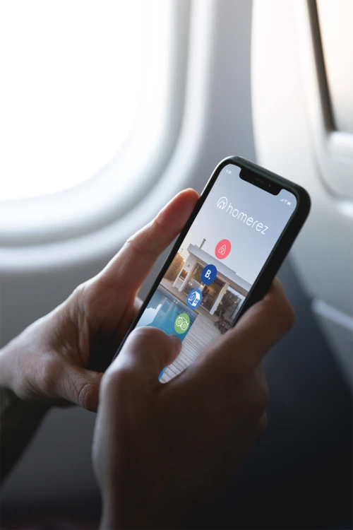 application mobile homerez